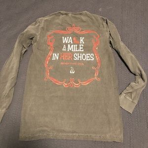 Alpha Chi Omega walk a mile long sleeve